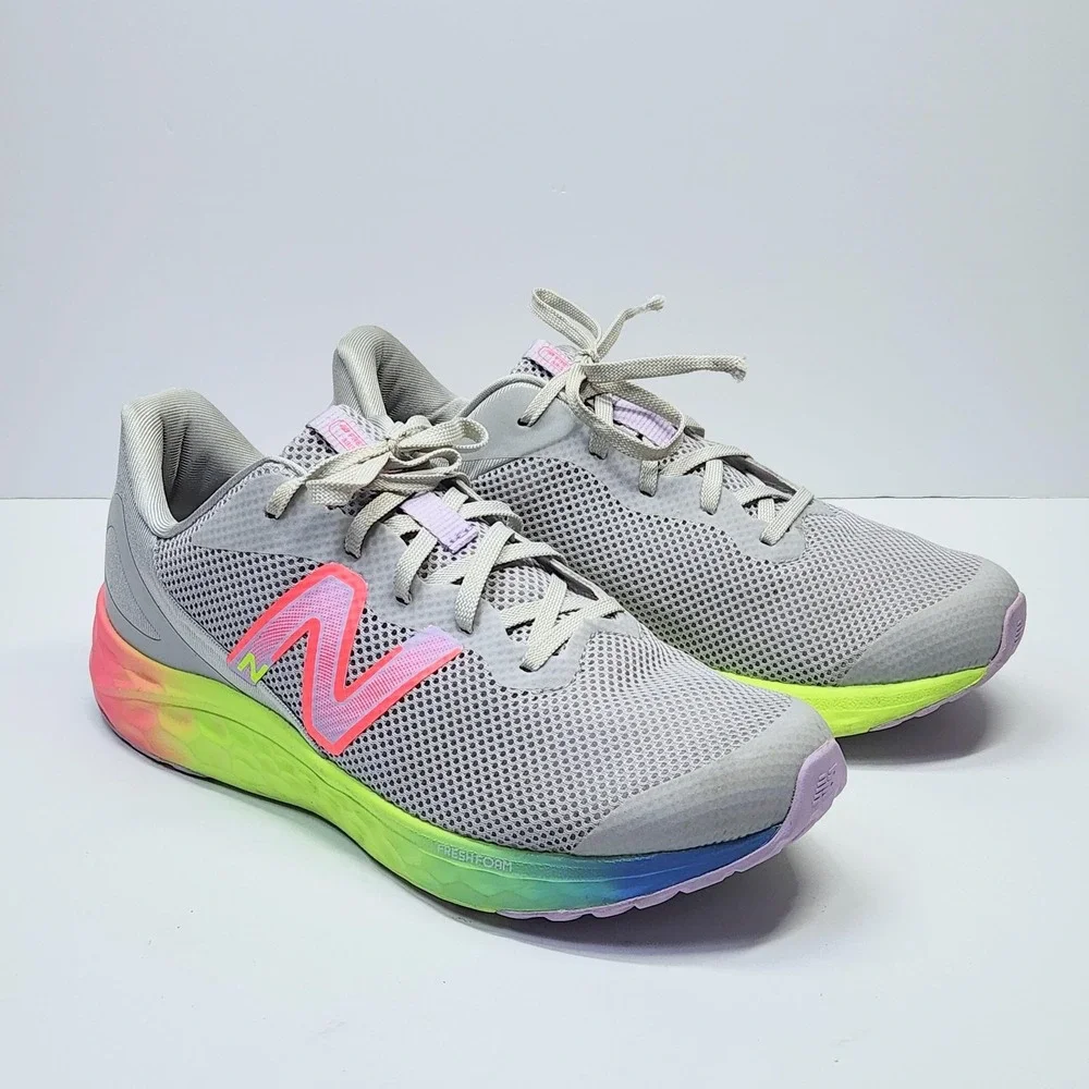 New Balance Fresh Foam Arishi Shoes Big Kids Size 7 Multicolor Running Sneakers